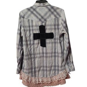 OOAK Custom Upcycled Western Shirt